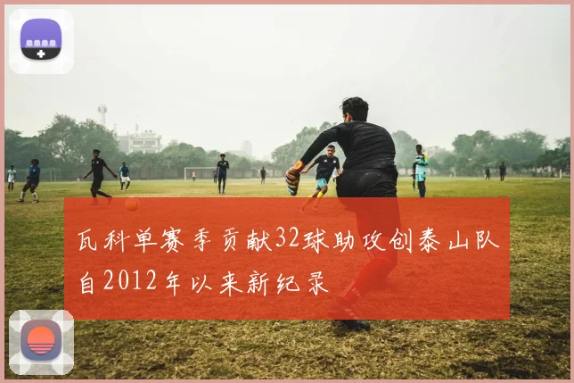 瓦科单赛季贡献32球助攻创泰山队自2012年以来新纪录